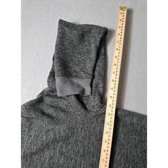 Arthur Beale Sweater Full Zip Mens XL Gray Padded Elbows Banded Waistline - Picture 9 of 9